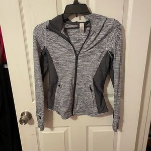 Ivivva zip front jacket with hood